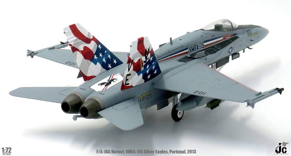 Witty USA F/A-18A Hornet VMFA-115 SILVER EAGLES 1/72 die cast model aircraft 