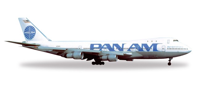 Pan Am 747-100 (1:500) Test Livery HE527293 Scale 1:500