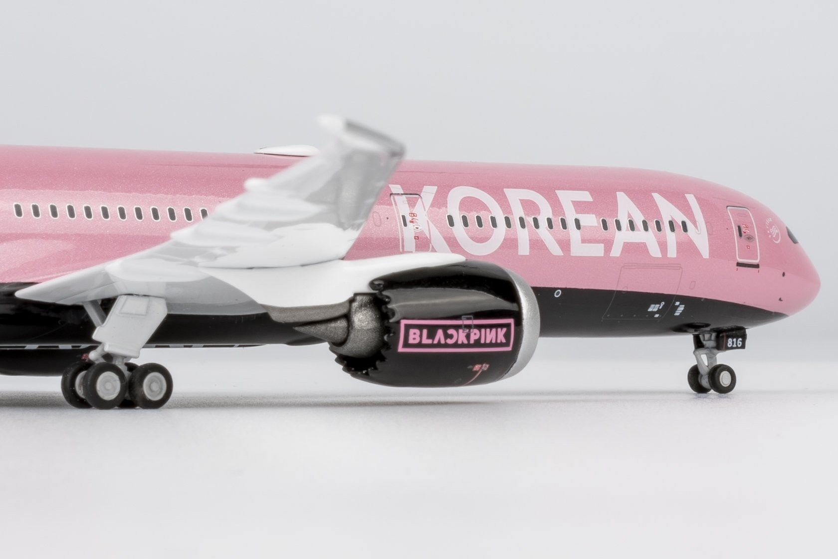 NG Models 大韓航空 B787-10 BLACKPINK HL8816 Korean Air Boeing 787-10 Dreamliner (BlackPink) Reg: HL8816