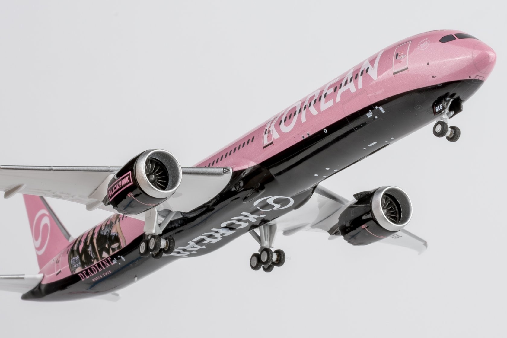 Korean Air Boeing 787-10 Dreamliner (BlackPink) Reg: HL8816