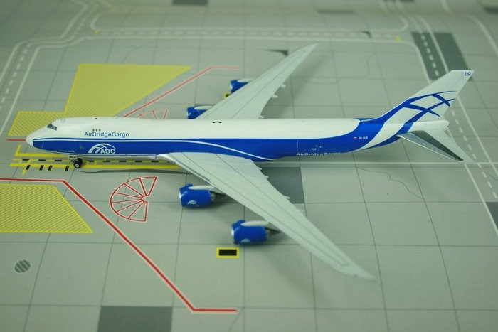❶　Phoenix 1/400 エアブリッジカーゴ B747-8F VQ-BLQ Phoenix Model Die cast Airliners 1:400 Scale ezToys - Diecast