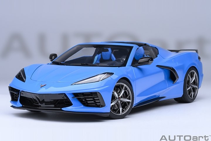 CHEVROLET CORVETTE C8 STINGRAY Z51 (RAPID BLUE) 71281 AUTOart