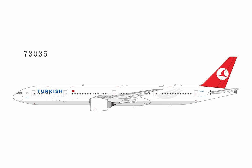 Turkish Airlines 777-300ER TC-JJA(o/c) 73035 NG Models Scale 1:400
