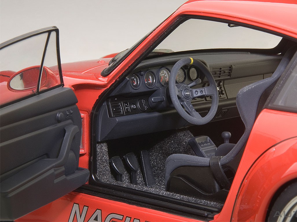 Red RWB Porsche 993 w/Grey Wheels AUTOart 78153 Die cast model 1