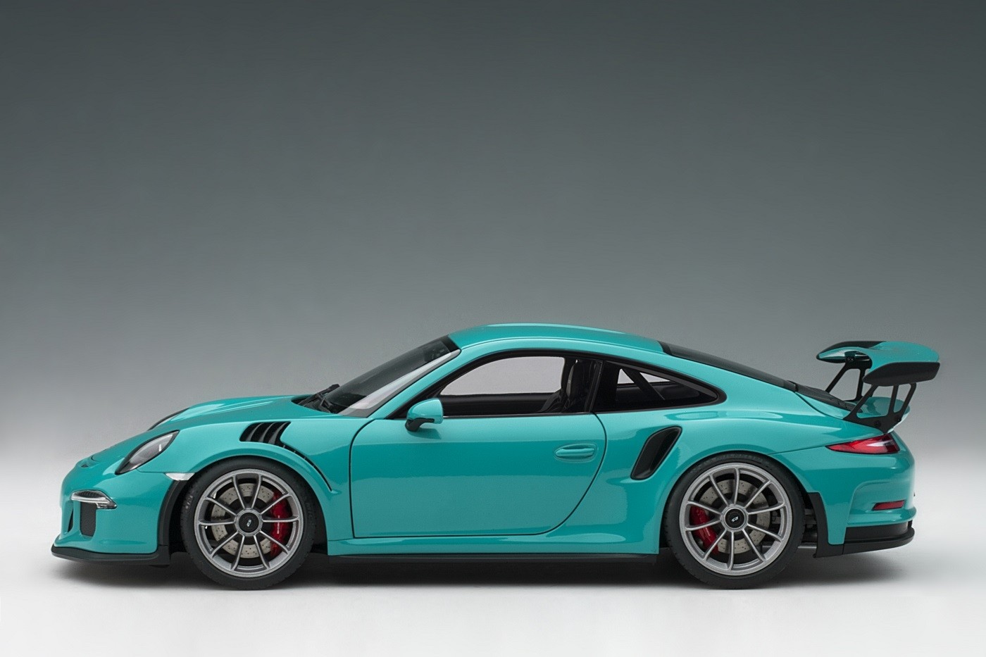 Porsche 911 991 GT3 RS Miami BLUE 1/18 Modèle de voiture par AUTOART 78167
