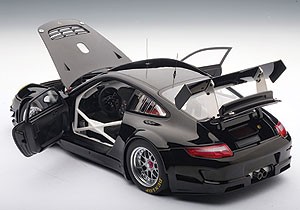 AUTOart die-cast model Porsche 911 (997) GT3 RSR 2009 Black Plain