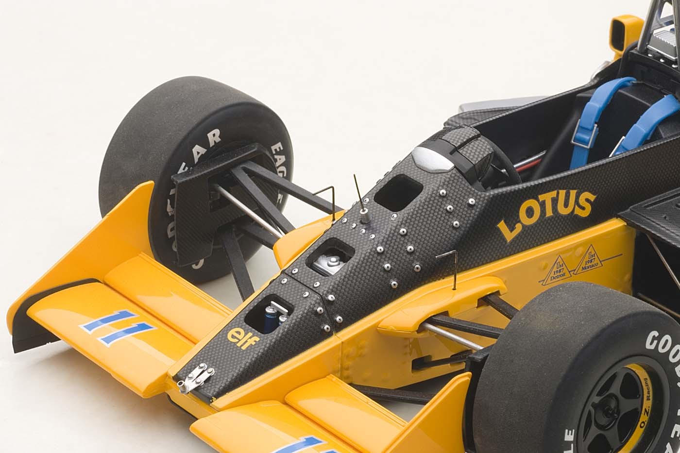 Sale! Lotus 99T Honda F1 Japan GP 1987 S. Nakajima #11 Composite 88726 1:18