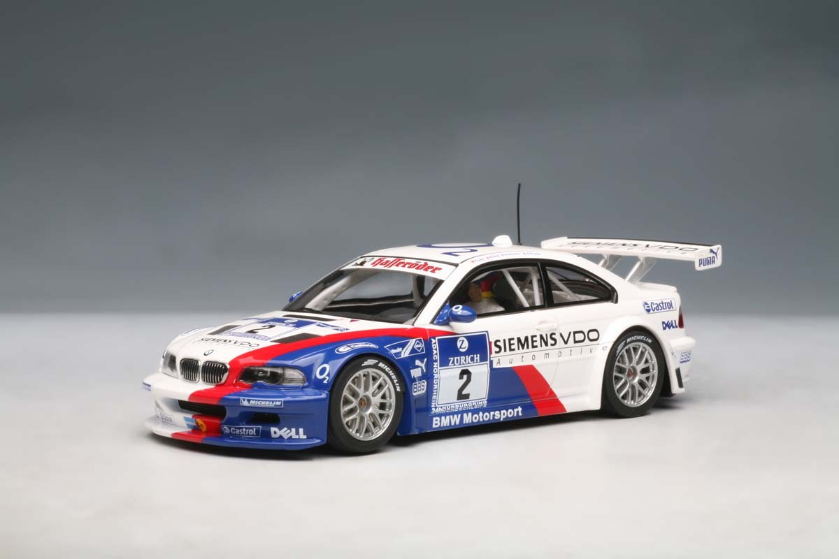 Autoart 1:32 Scale Bmw M3 Gtr 24 Hrs Nurburgring 2005 #2. Eztoys - Diecast  Models And Collectibles