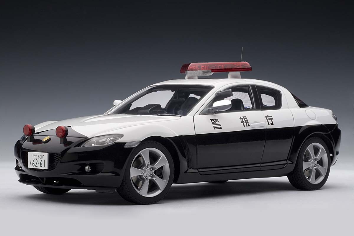 Mazda RX-8 Police Car, Limited Edition 6,000 pcs.