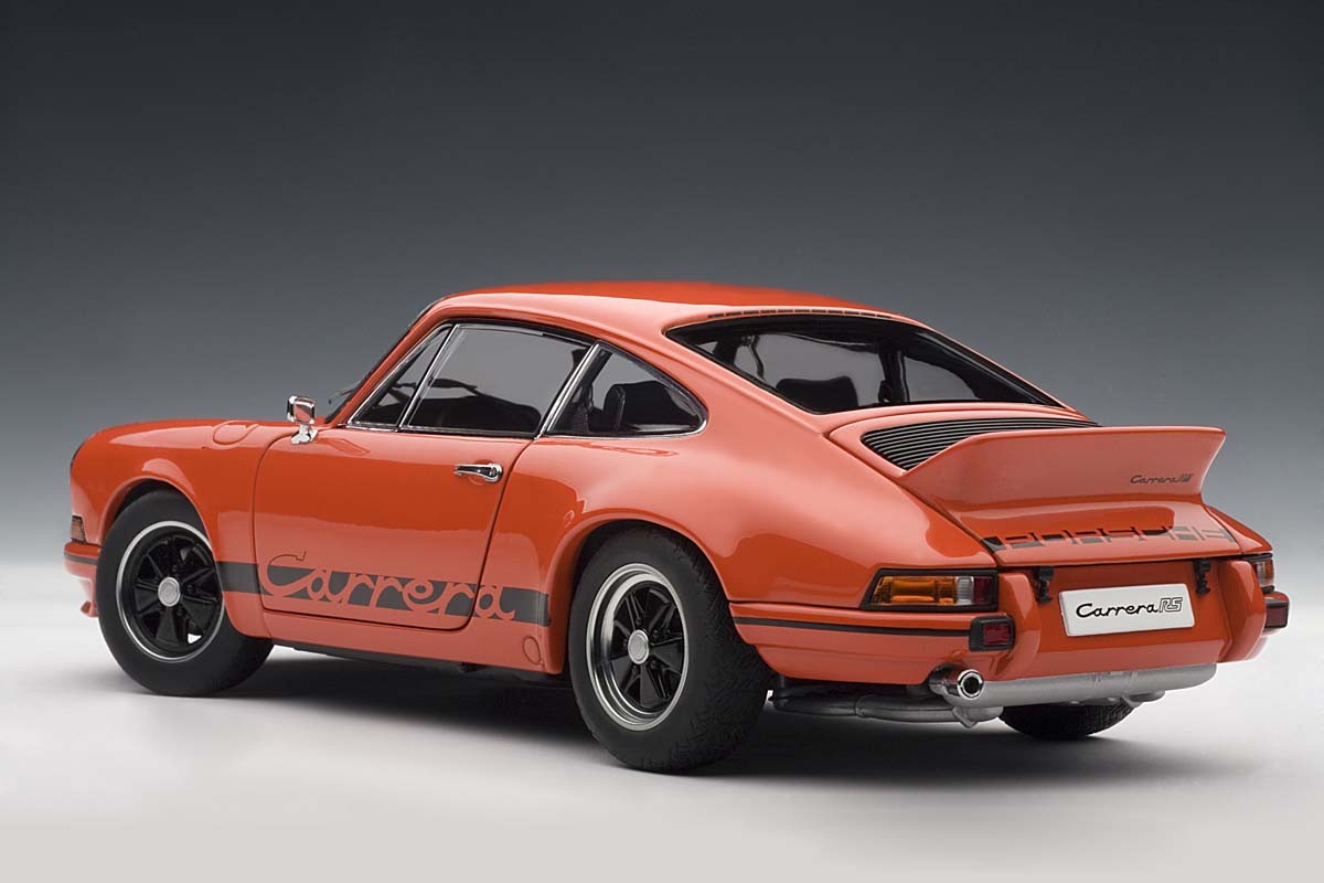 Ixo 1:43 Porsche 911 Carrera RS 2.7 Année de construction 1973 jaune