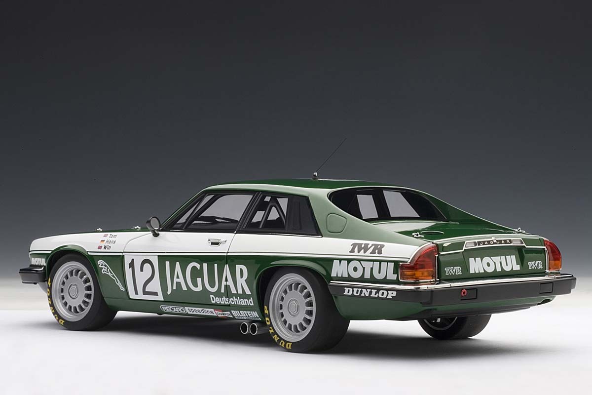 1:18 Autoart Jaguar XJ-S tar racing ETCC spa-francorchamps 1984 winner #12 