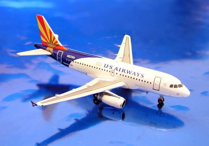 Gemini Jets US Airways A319 Arizona Livery diecast model ezToys