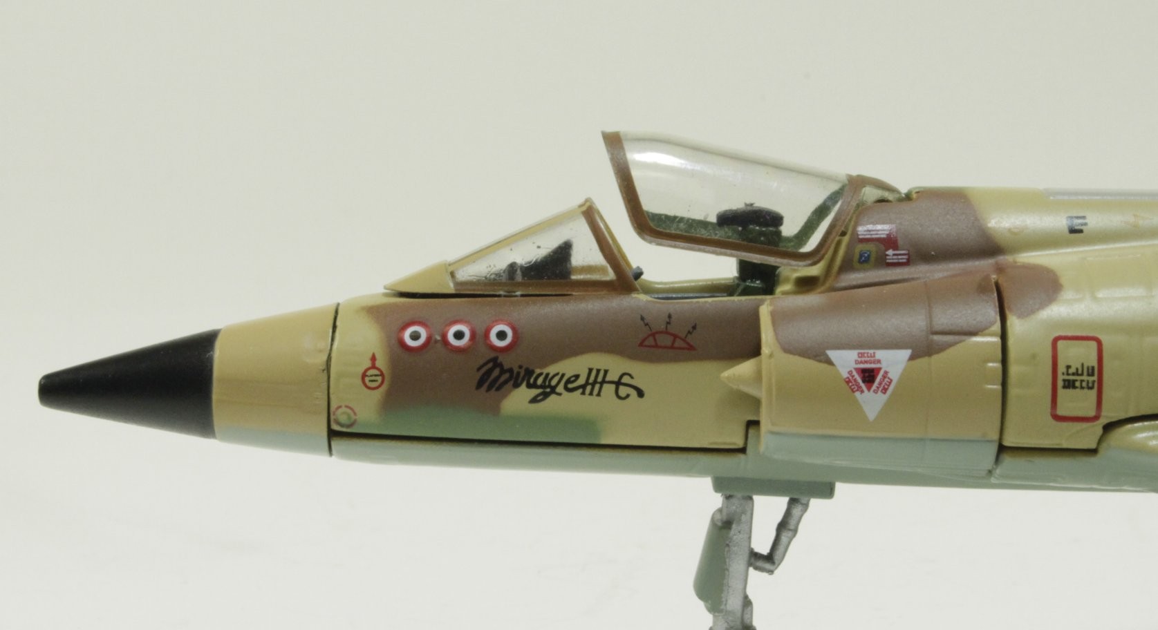 AVION MIRAGE IIIE Dassault Brazil New in box Diecast 1/72 + fascicule
