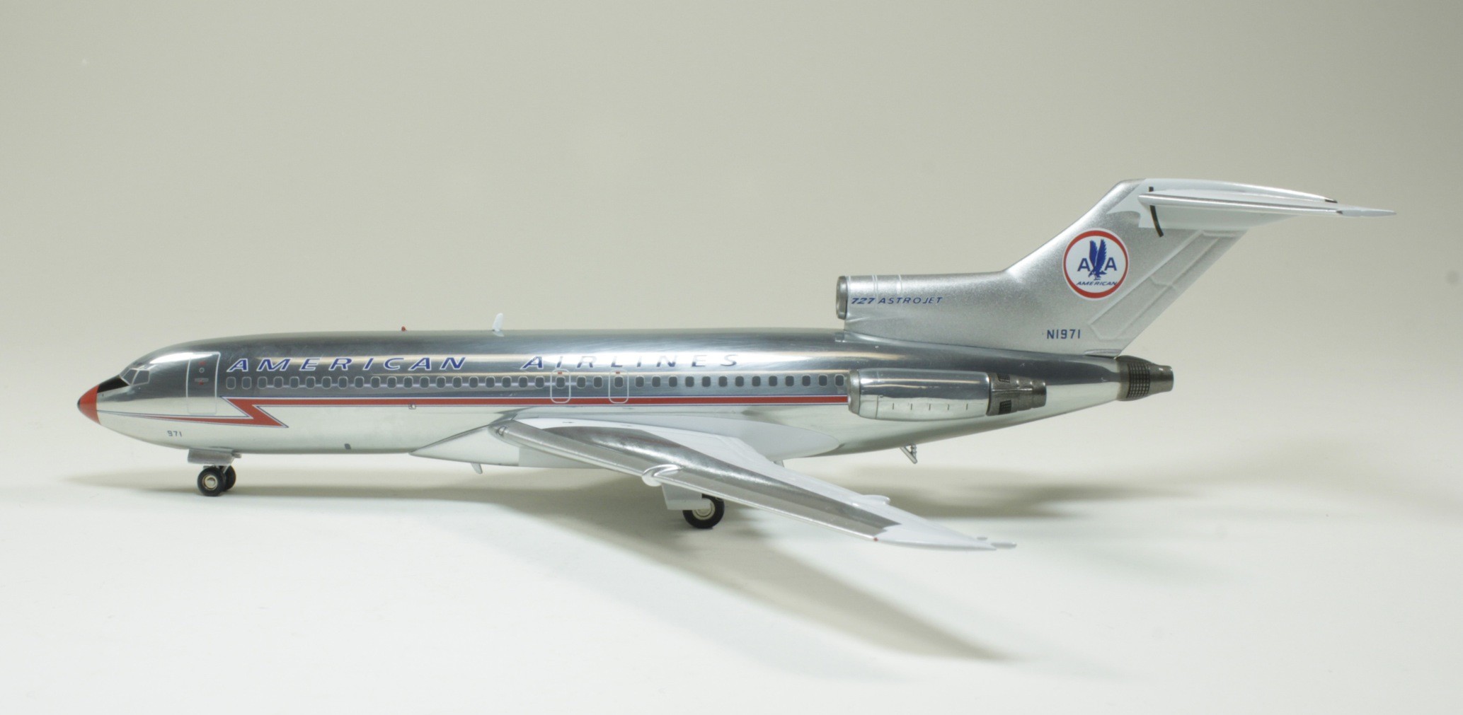American Airlines Boeing 727-100 Polished 