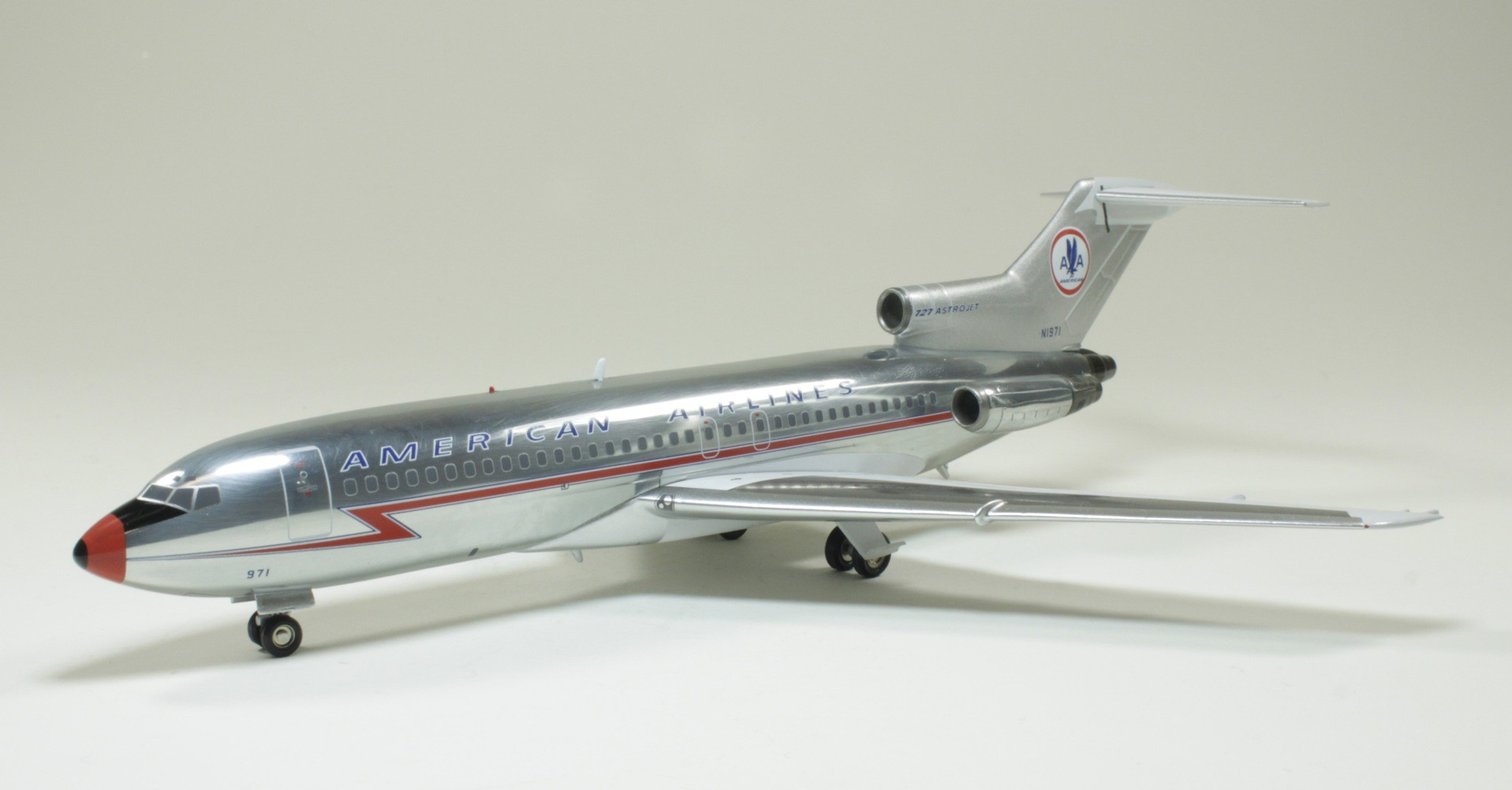 American Airlines Boeing 727-100 Polished 
