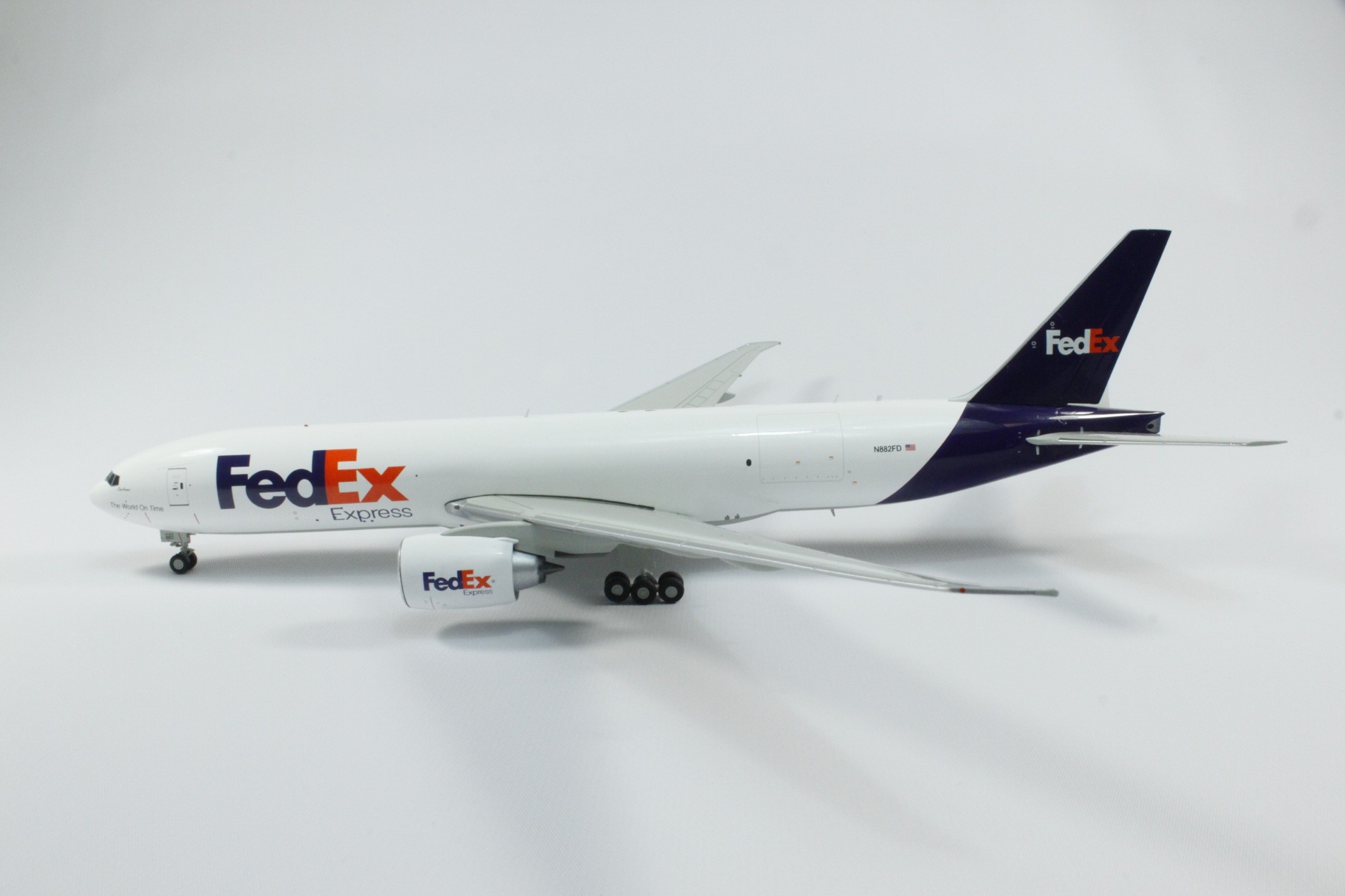 Gemini Jets 200 G2 FedEx 777-200LR Reg# N882FD 1:200 Scale Item ...