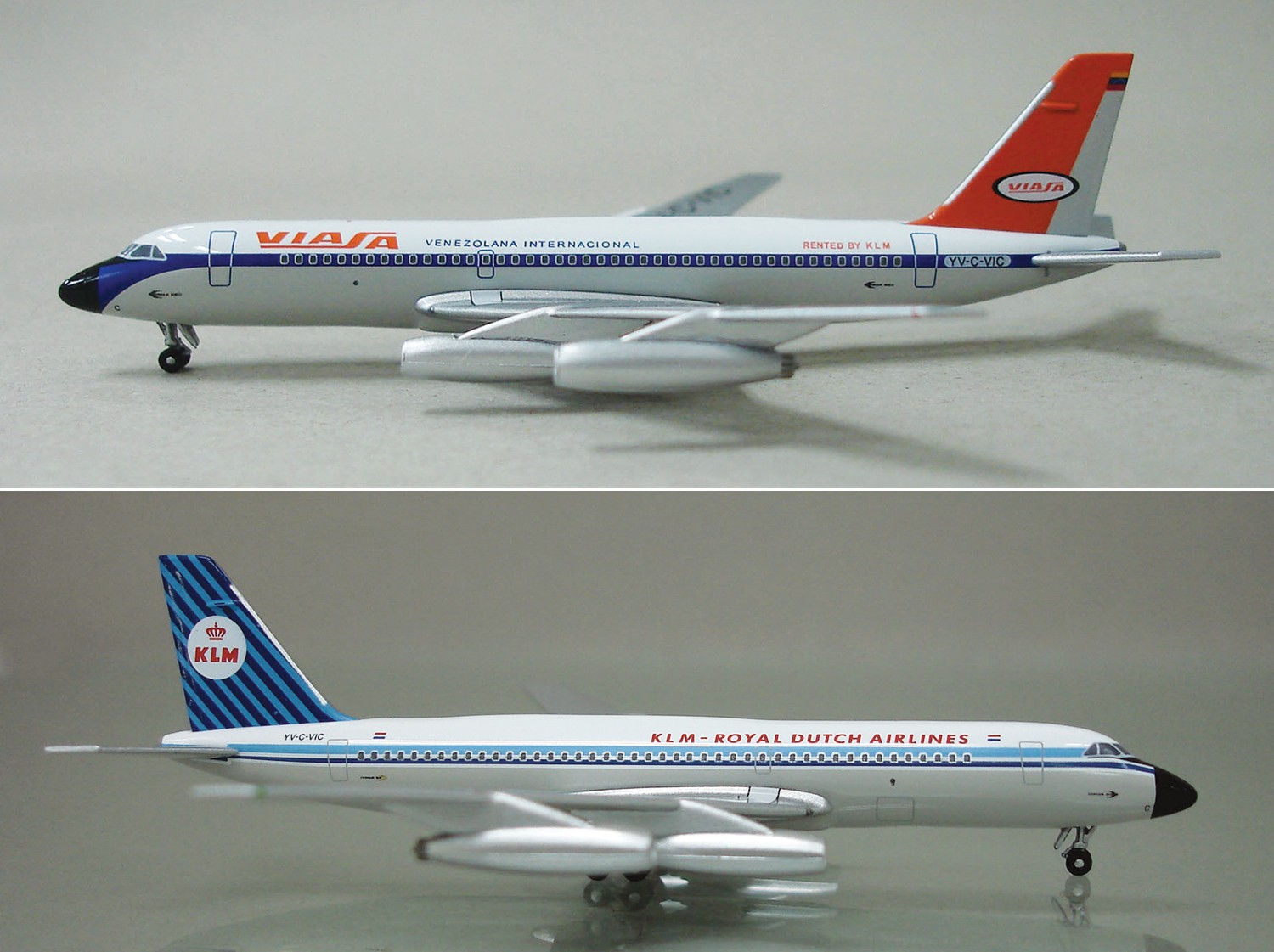 KLM Viasa Convair 880 YV-C-VIC Apollo Scale 1:400 Diecast models A13042 