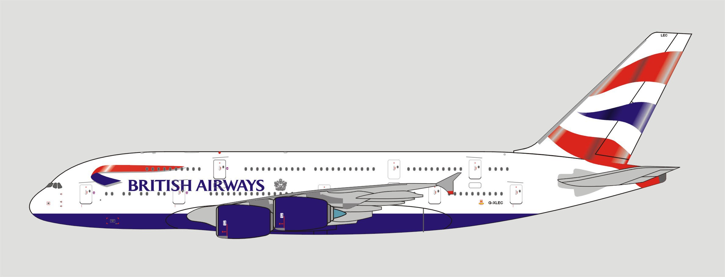 おもちゃ 186000 1/400 APOLLO Ari bus A380-800 BRITISH AIRWAYS A13083  [0000000001211] Apollo Die Cast Airliner Models British Airways A380-800 Reg# G