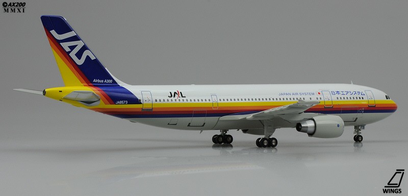 JAS Airbus A300-600R JC2JAS114 1:200