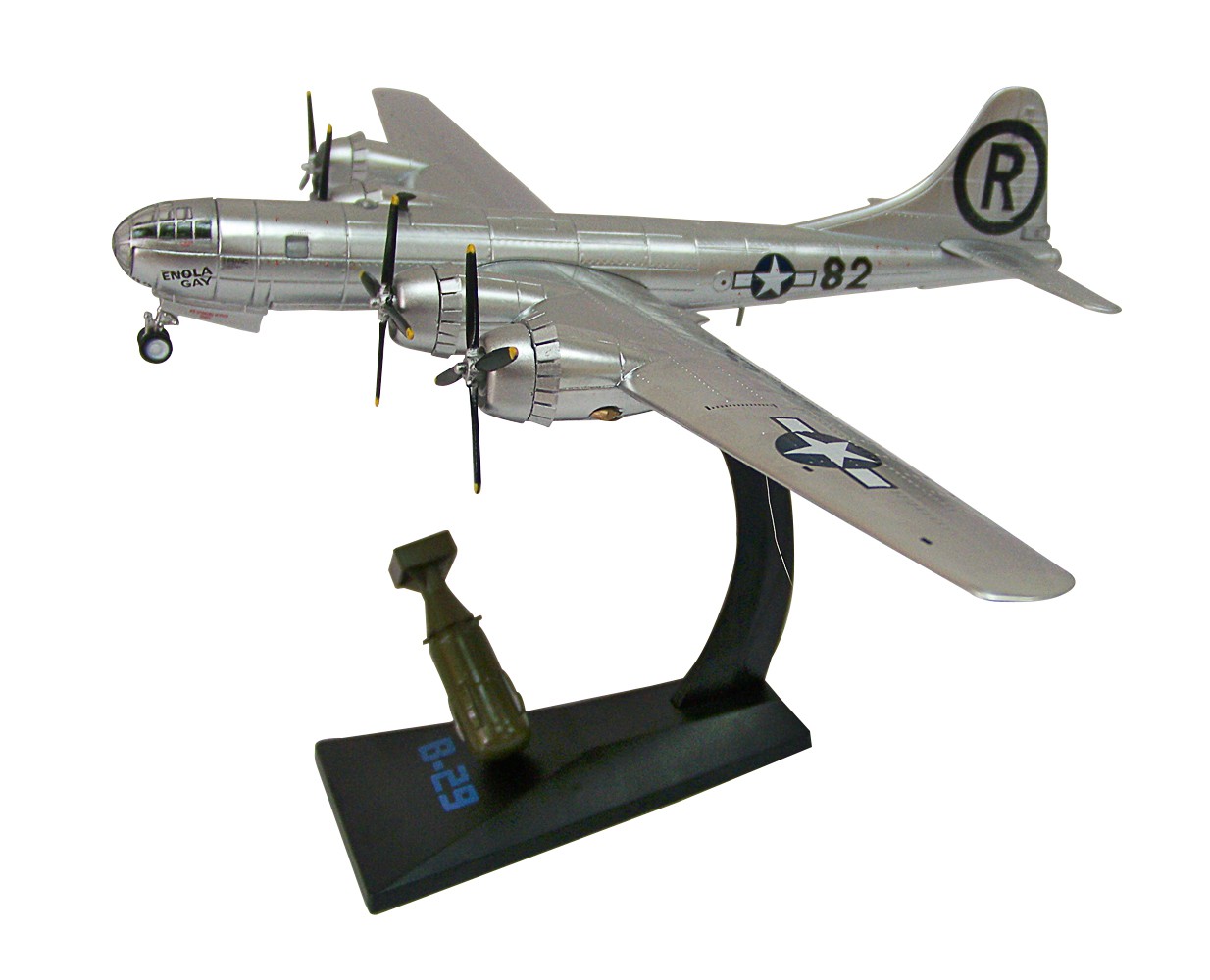 1:200 Scale USA 1945 Boeing B-29 Enola Gay WWII Fighter Bomber Diecast Model