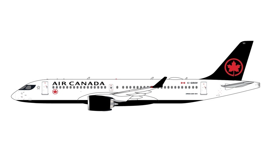 Details about   NEW 1:400 GEMINI JETS AIR CANADA AIRBUS A220-300 MODEL AIRPLANE GJACA1733
