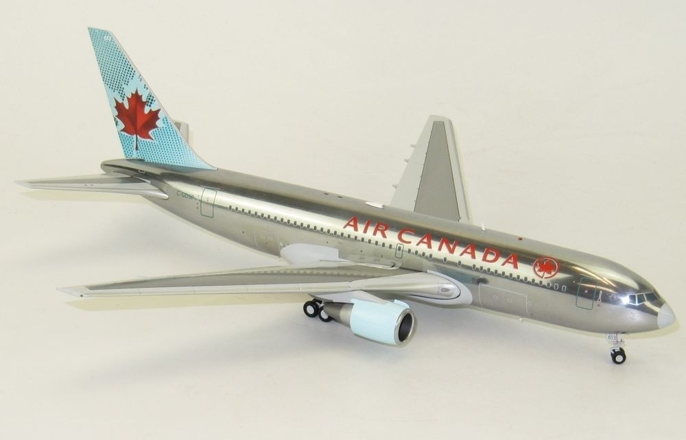 1:200 JC Wings LH2015 Air Canada B767-200 C-GDSP With Stand Polished Very Rare 