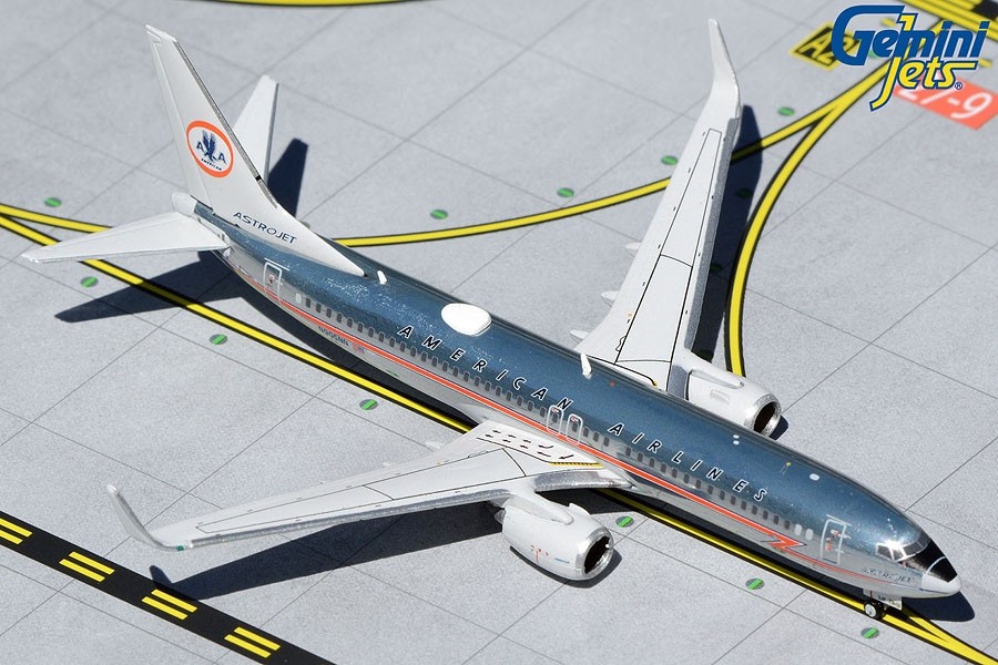 American Airlines Boeing 737-800 N905NN polished “Astrojet” Gemini