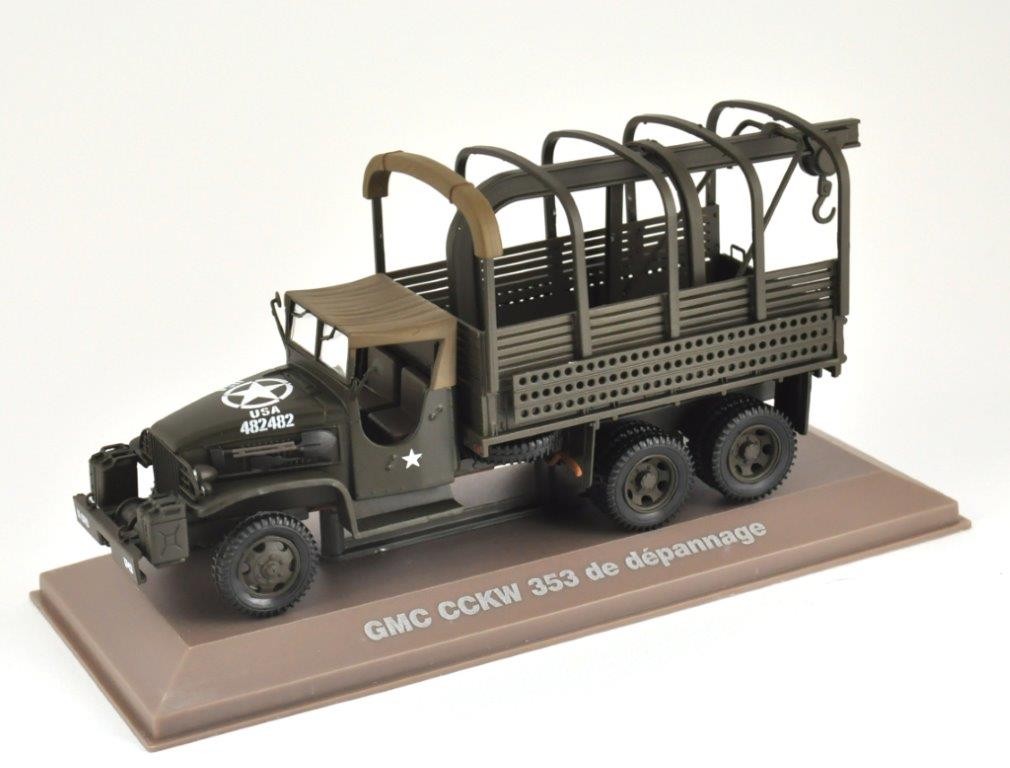 2690-040 Atlas Editions CCKW 2.5 Ton Fuel Truck 1/43 Model US Army