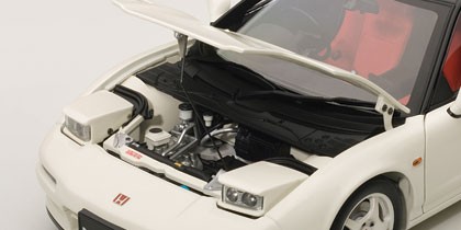 Championship White Honda NSX Type R 1992 AUTOart AU73296 Scale 1:18