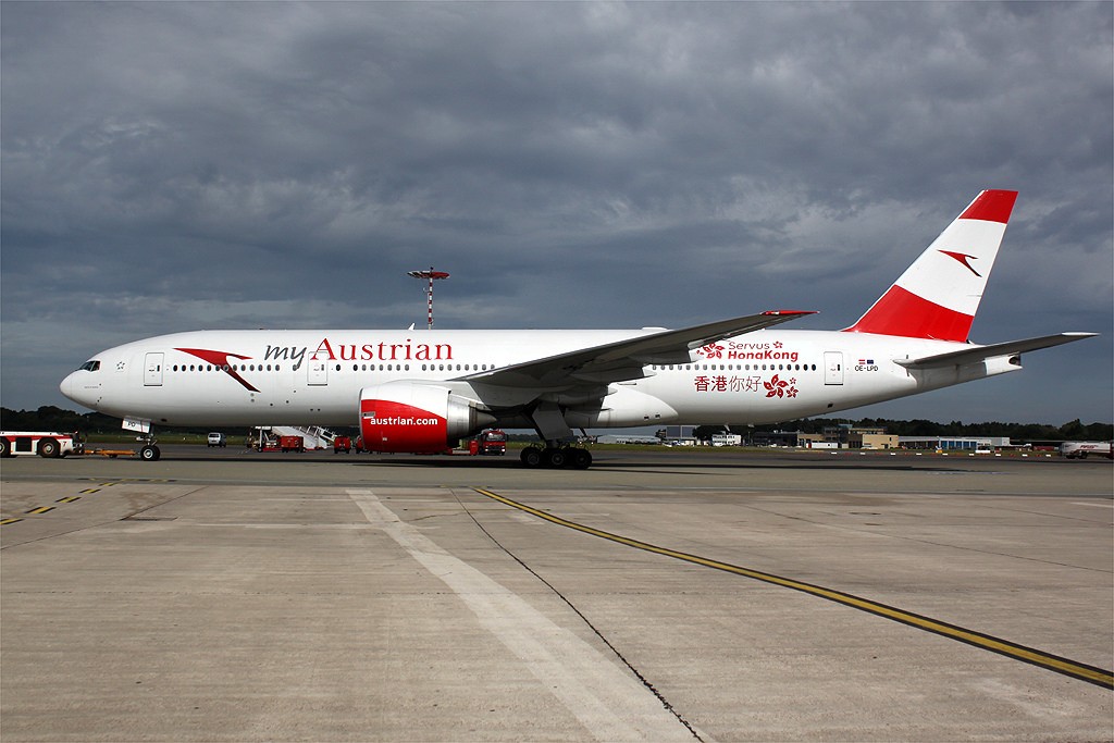 Austrian Boeing B777-200ER
