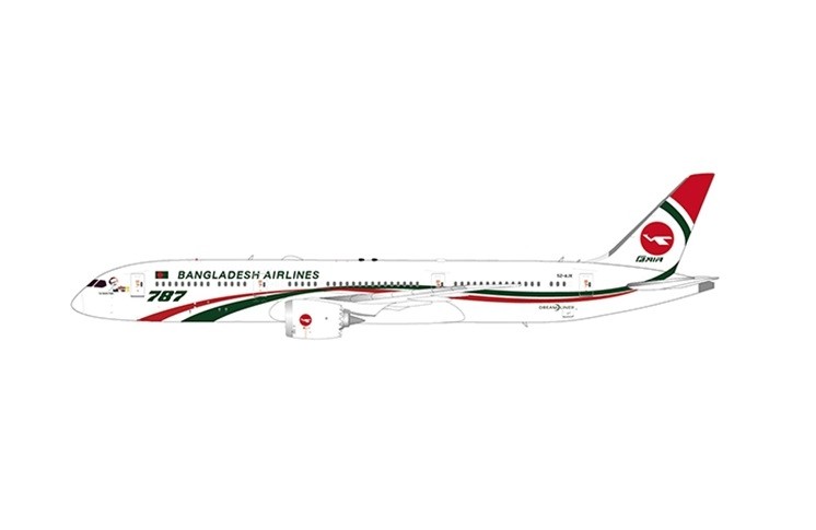 Details about   JC Wings Biman BANGLADESH AIRLINES 787-9 S2-AJY  1/400 diecast model aircraft 