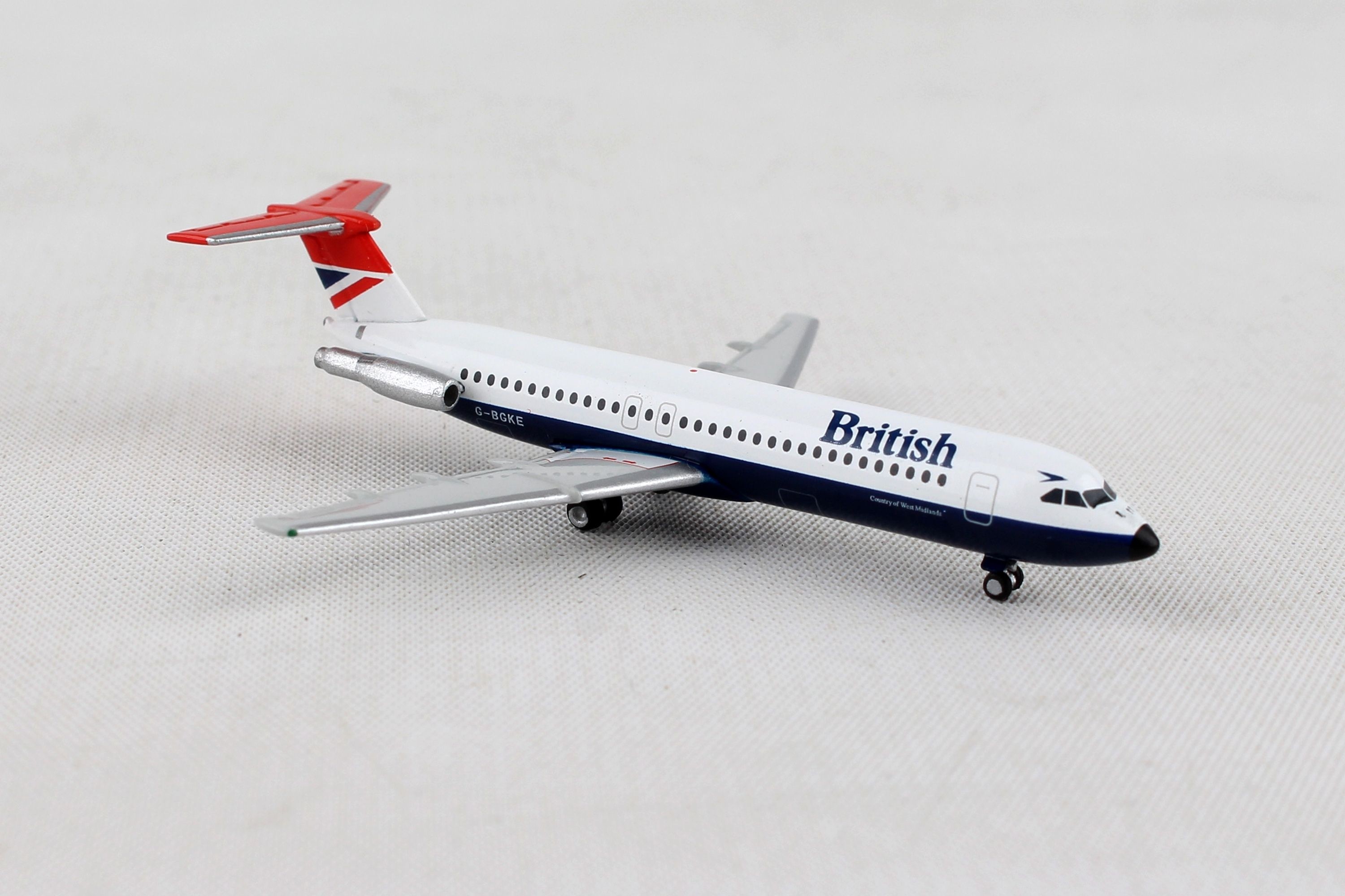 British Airways BAC 1-11-500 G-BGKE Herpa Wings 531733 scale 1:500