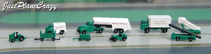 Cathay Pacific CV-880 and DC-3 sets with GSE 1:400 ezToys