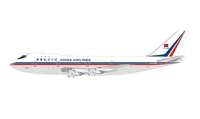 China Airlines Boeing 747-100 B-1868 Aviation200 ALB2CI868 scale 1:200