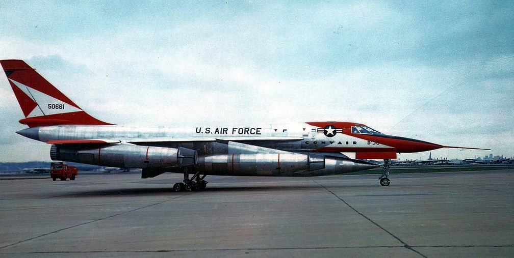 U.S. Air Force Convair XB-58A Hustler B-5 Limited! HE573160 Die
