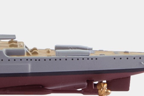 #EMGC11 Eaglemoss 1:1100 Imperial Japanese Navy Heavy Cruiser Chokai 