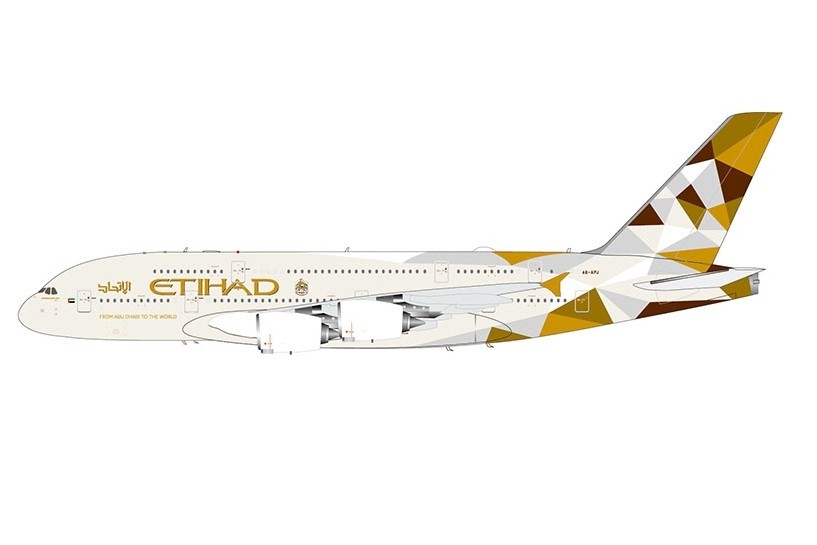 Etihad Airways Airbus A380 A6-APJ JC Wings JC2ETD044 Scale 1:200