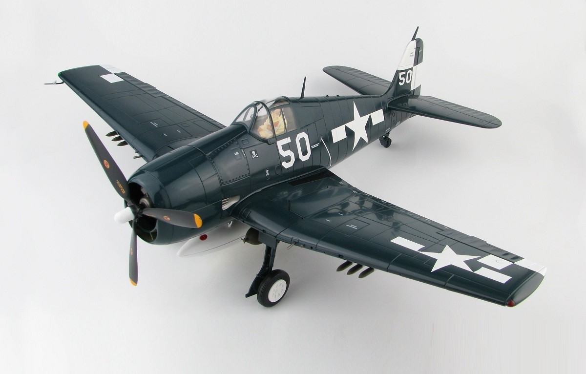 F6F-5 Hellcat VF-17, USS Hornet, 1945 Hobby Master HA0307 Scale 1