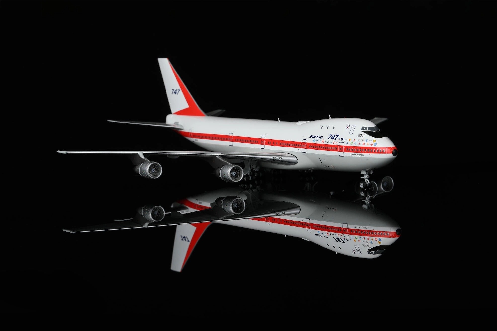 Boeing Company Boeing B747-100 Museum Livery Reg: N7470 L2064 SQ
