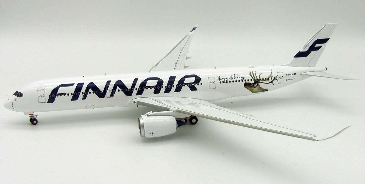 Finnair Airbus A350-900 OH-LWD Happy Holidays; Inflight IF359AY001 Scale  1:200 ezToys - Diecast Models and Collectibles