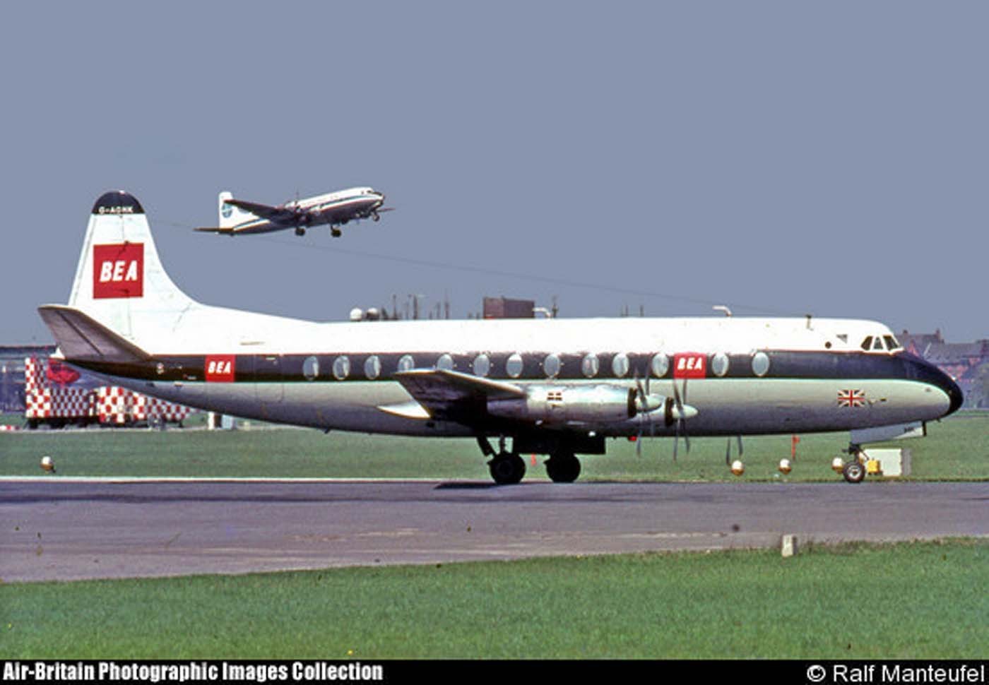 Vickers Viscount 800 British European Airways G-AOJB  HOBBY MASTER HL3001 1:200 