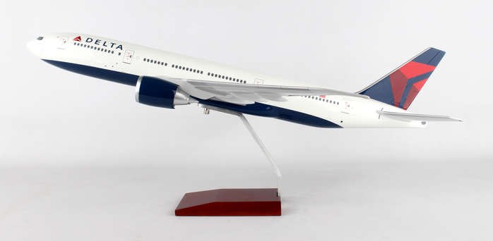 Delta air lines boeing 777-200 1:200 skymarks modelo skr374 nuevo b777 Airlines 