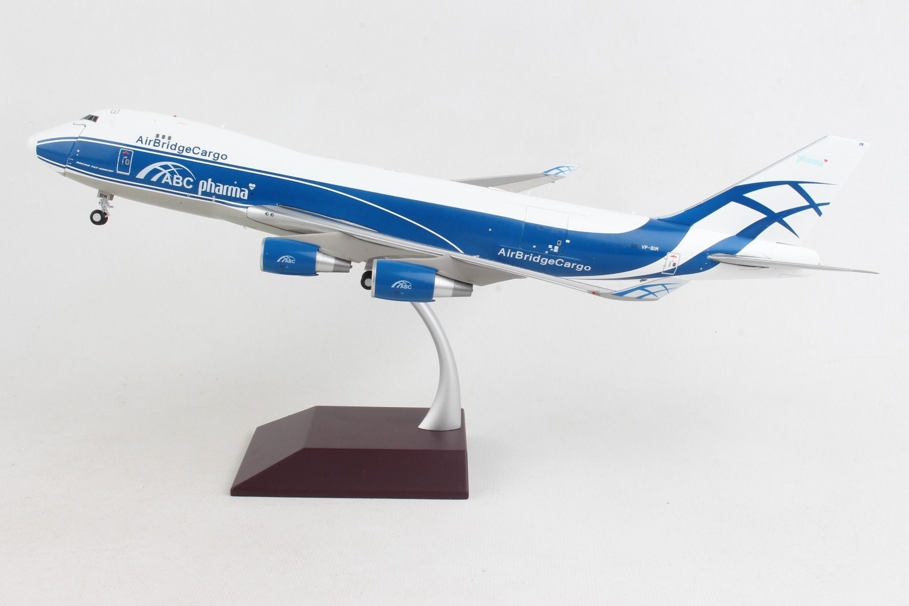 Sale! AirBridge Cargo Air Boeing 747-400ERF VP-BIM Gemini200 G2ABW934  interactive series scale 1:200