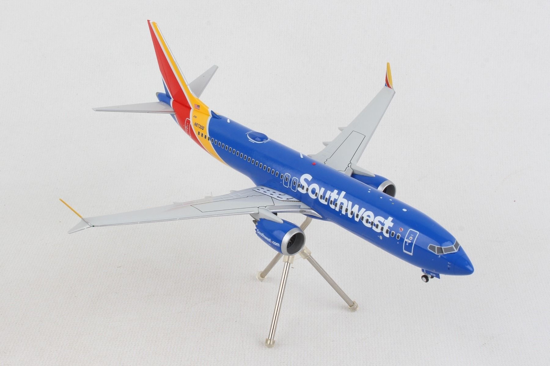 Southwest Airlines NC Boeing 737 MAX 8 N8730Q Gemini Jets G2SWA1008 scale  1:200