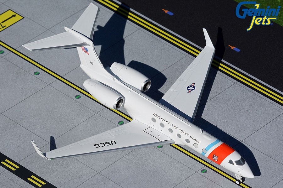 U.S. Coast Guard C-37B 02 G2USC918 GeminiJets scale 1:200 ezToys