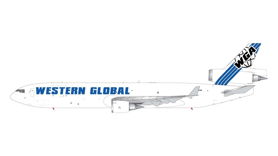 Gemini Jets 1:200 Western Global Airlines MD-11F N799JN G2WGN901 IN STOCK 