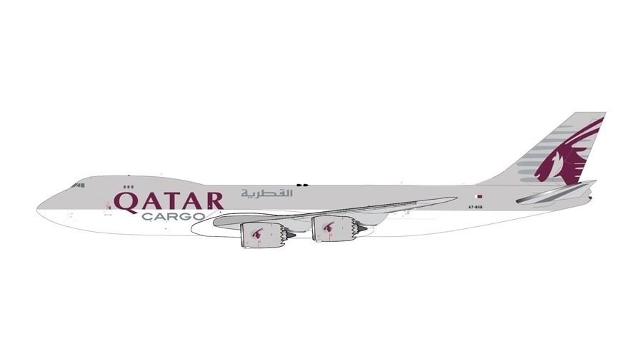 GEMINI JETS QATAR AIRWAYS CARGO BOEING 747-8F 1:400 DIE-CAST GJQTR1720 IN STOCK 