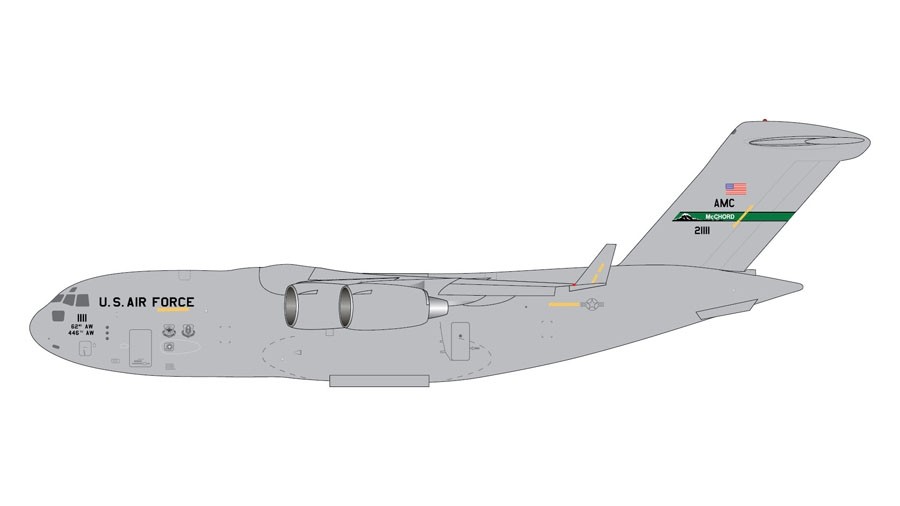激安/新作 バリューセレクトショップ1: 200 ジェミニジェット US Air Force C-17 Wright Patterson AFB 