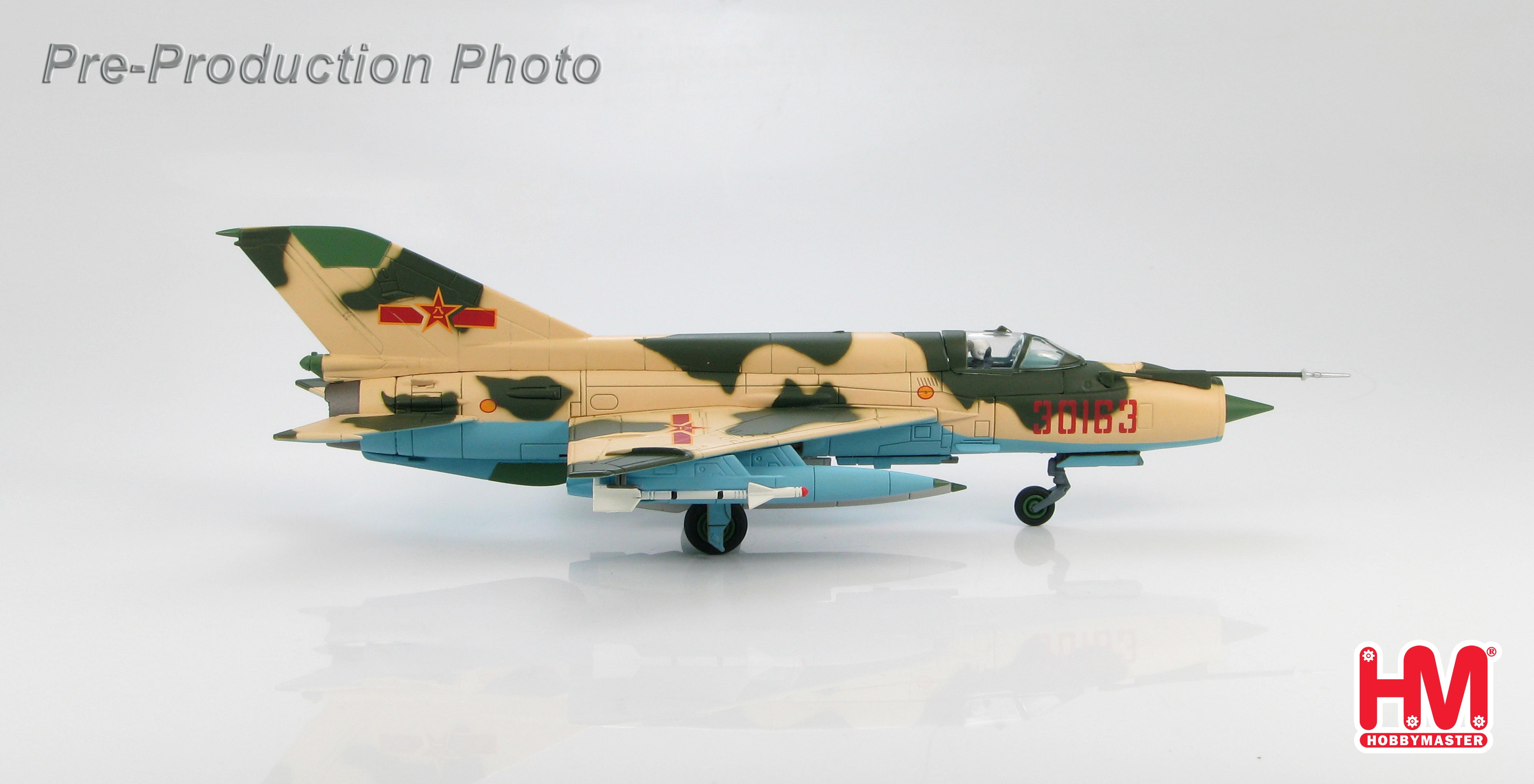 Hobby Master Chengdu J-7C Fishbed 18th Division, PLAAF, Huairen Air ...