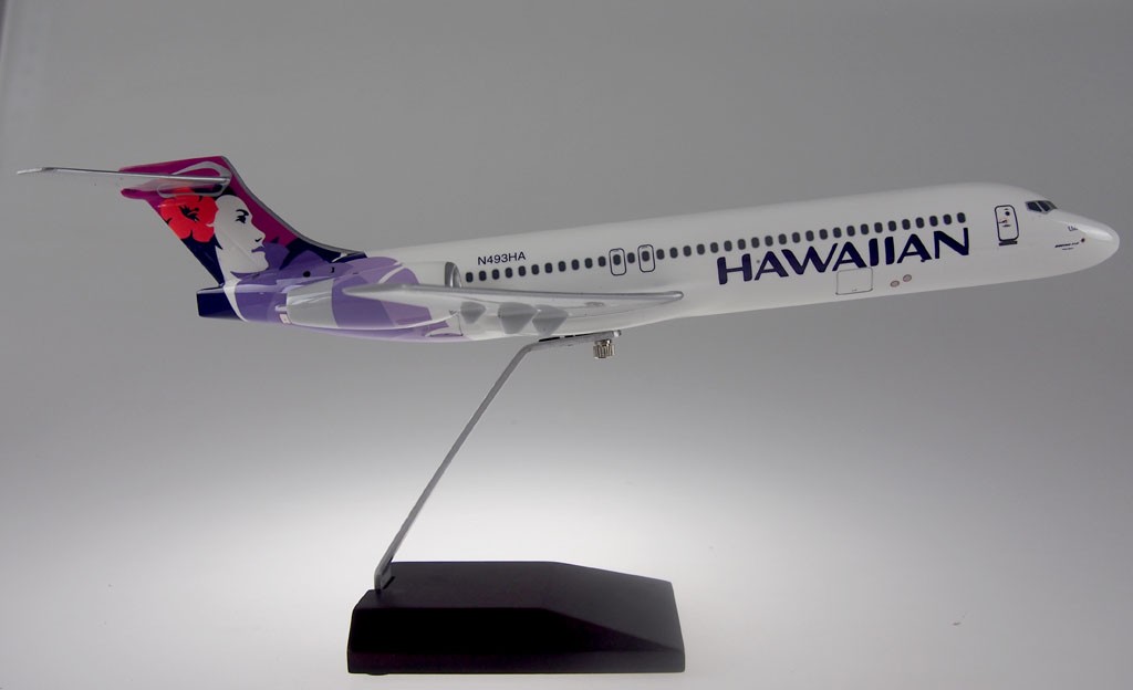 1/200 Hawaiian Airlines Boeing B717-200 Flugzeug Modell